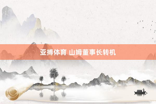 亚搏体育 山姆董事长转机